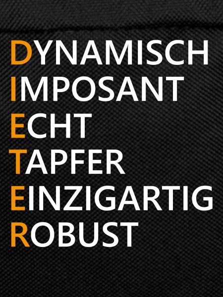 Dieter Name Geschenk