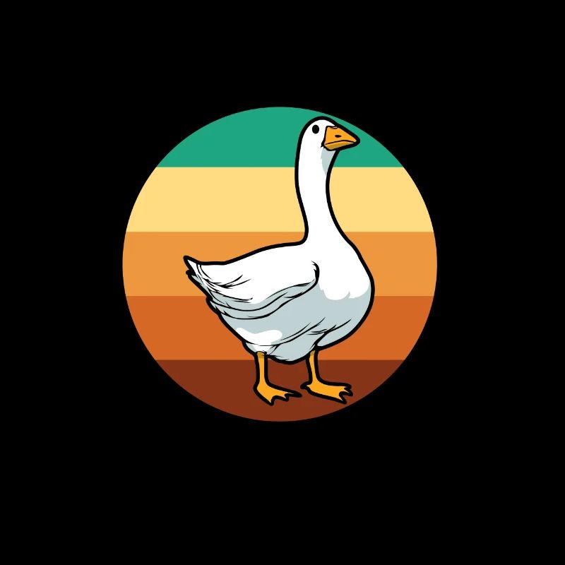 Gänse Vogel Wildlife Nette Tiergans