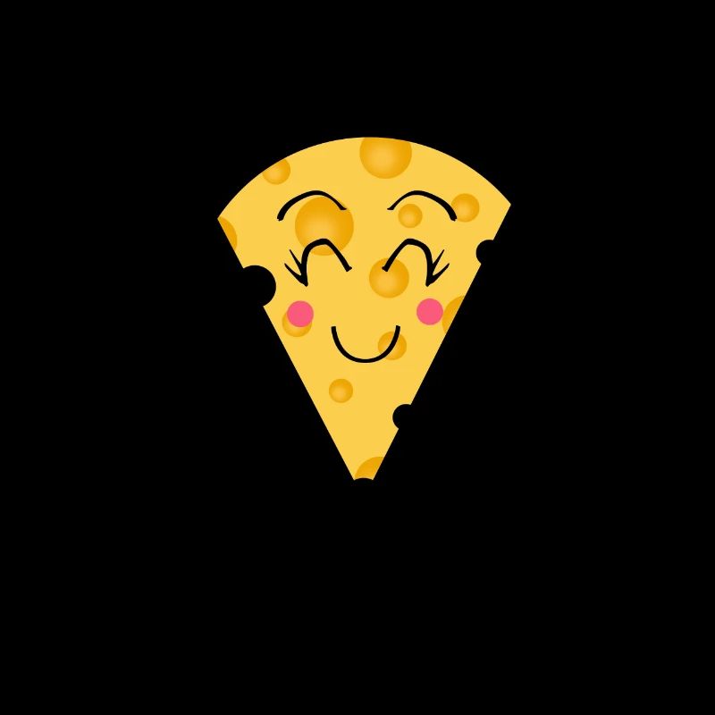 Mädchen mag Käse, isst Bio-Lebensmittel, Käse,