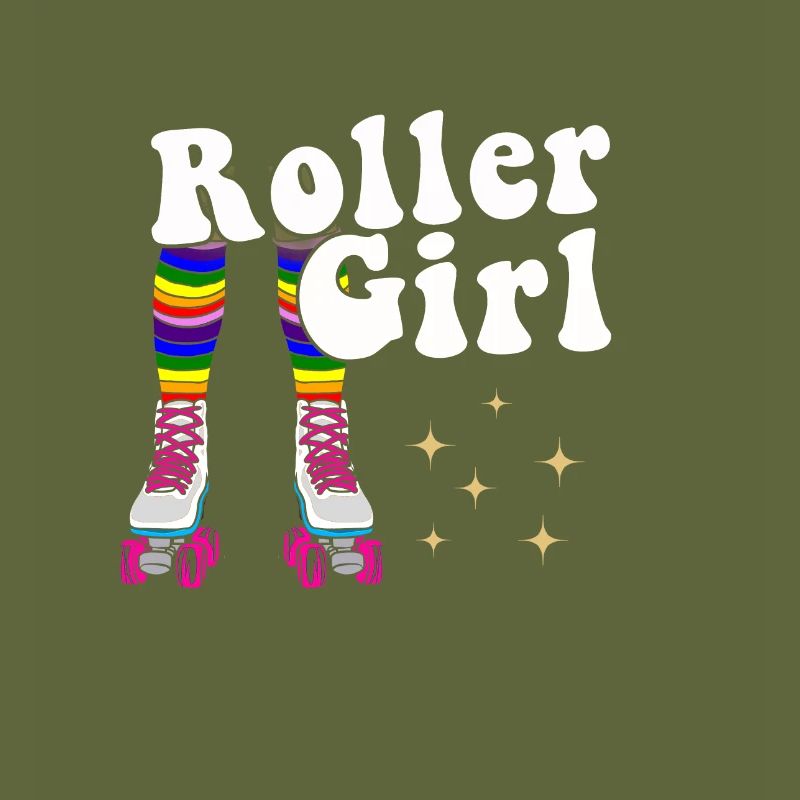 Inline Skate Geschenk Rollerskates Roller 70er