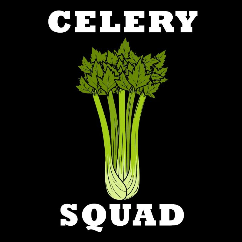 Celery Squad Gemüse Lauch Gesundes Essen