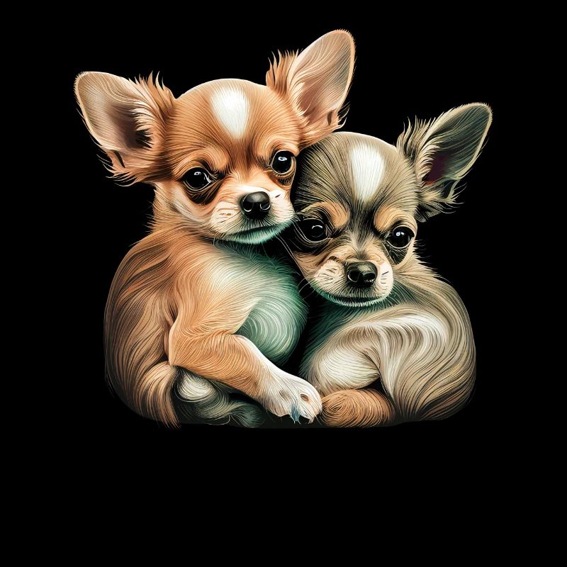 Chiots Chihuahua - Mignons petits chiens Amour