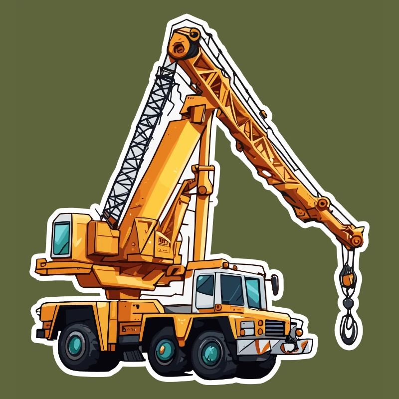 Grue / de chantier / treuil / système de grue