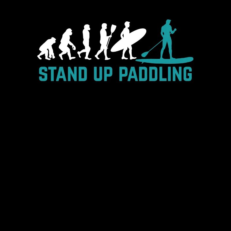 Stand up Paddling Evolution Stand up Paddler sup