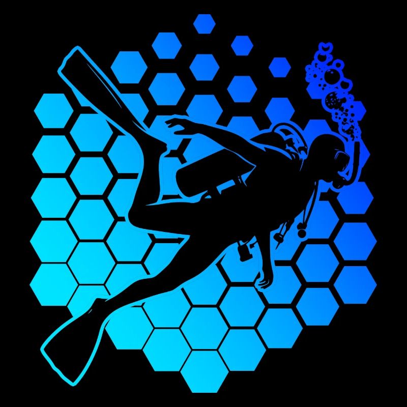 Diving Diver Men's Diver Diving Free Dive