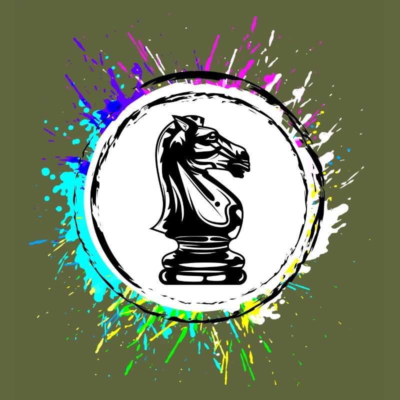 Pièce d’échecs à cheval