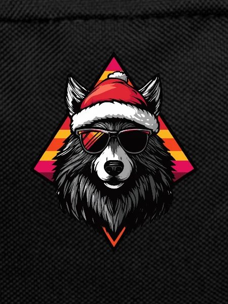 Wolf Christmas Cool