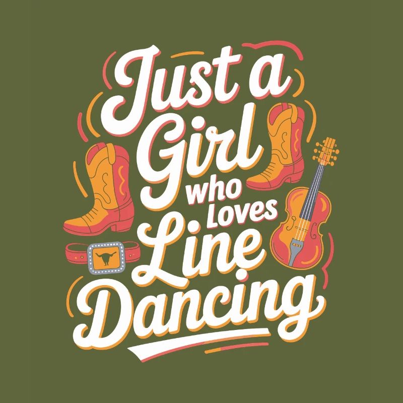 Juste une fille qui aime la danse en ligne