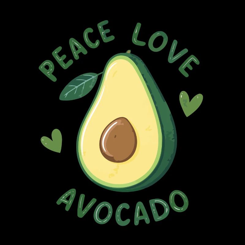 Peace, love and avocado
