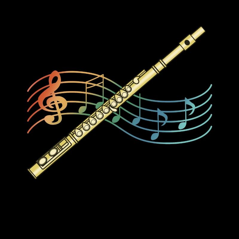 Flutilicious Flute Player Funny Saying Classical