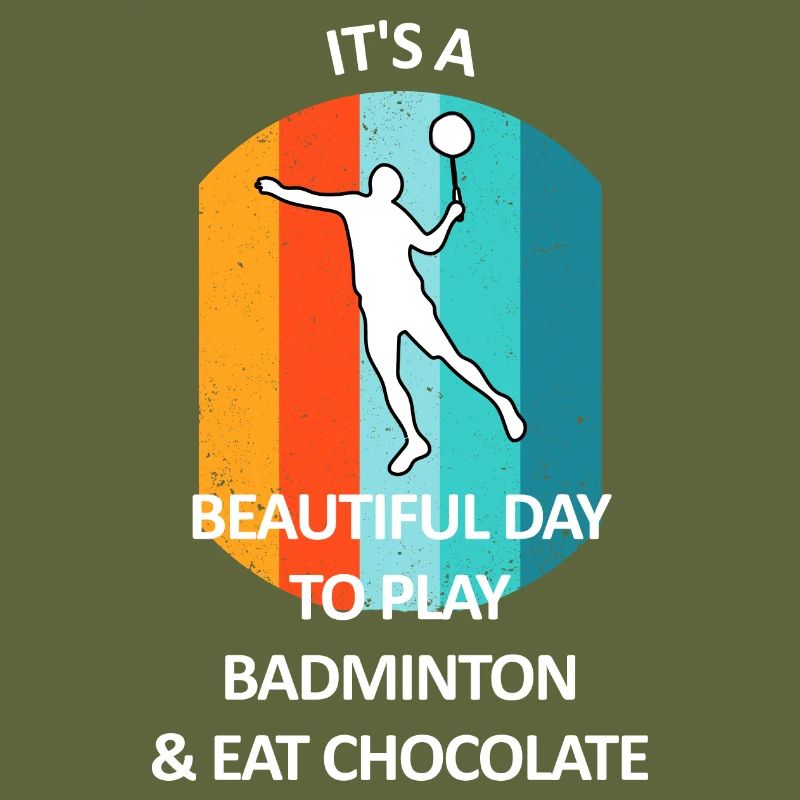 Badminton Badminton Badminton Player Chocolate