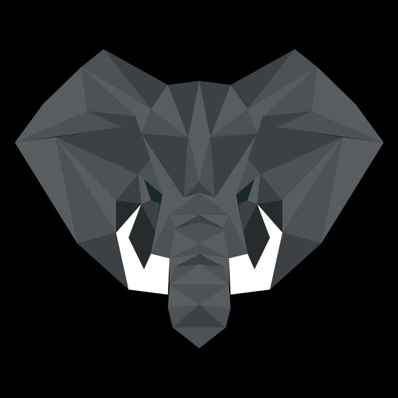 Art d'éléphants, animaux mignons, animaux