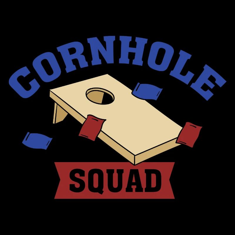 Sac à lancer avec citation ironique de Cornhole