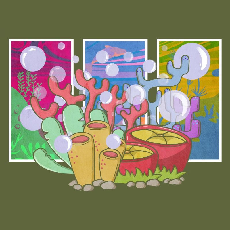 Coral Reefs Colorful Reefs Ocean Environment