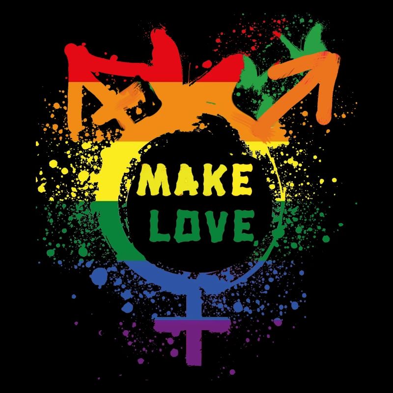Make love, transgender, equality, LGBT