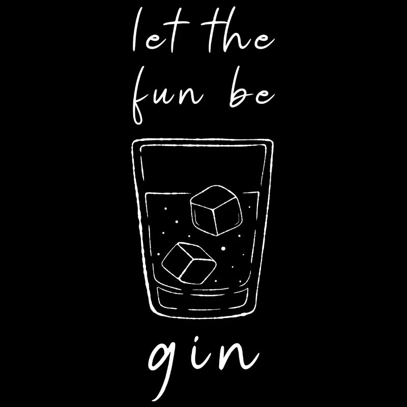 Que le plaisir soit l’alcool au gin