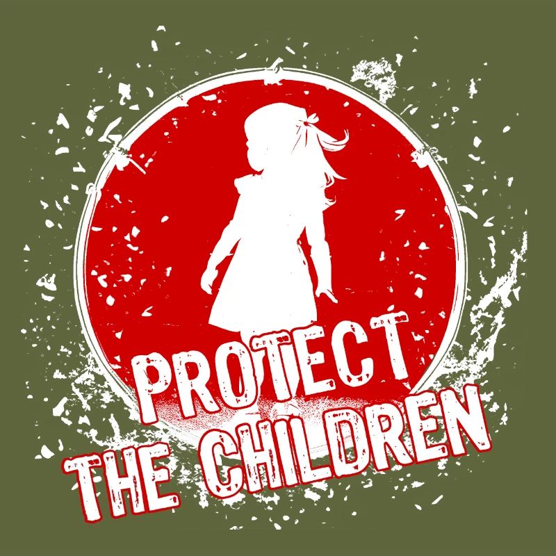 Protects the children
