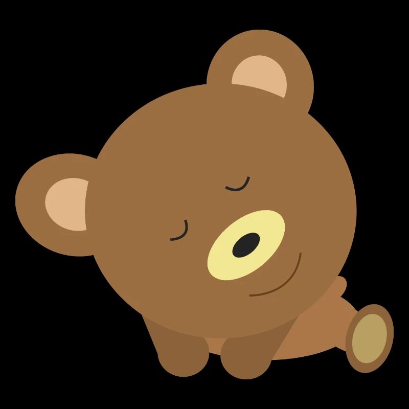 Noa the sleeping teddy bear