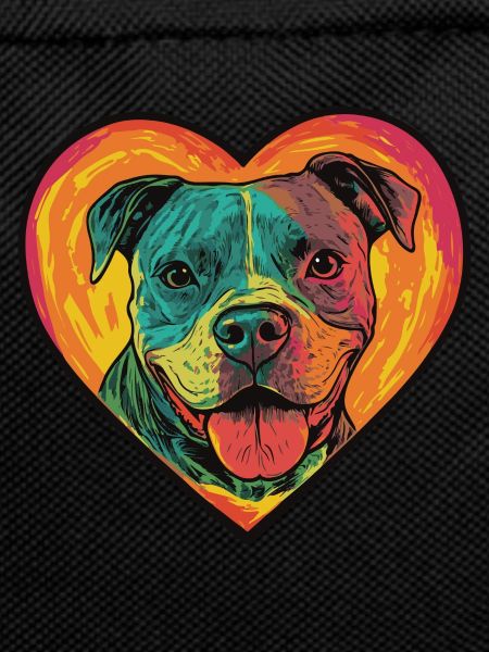 Pit Terrier Dog Heart Love