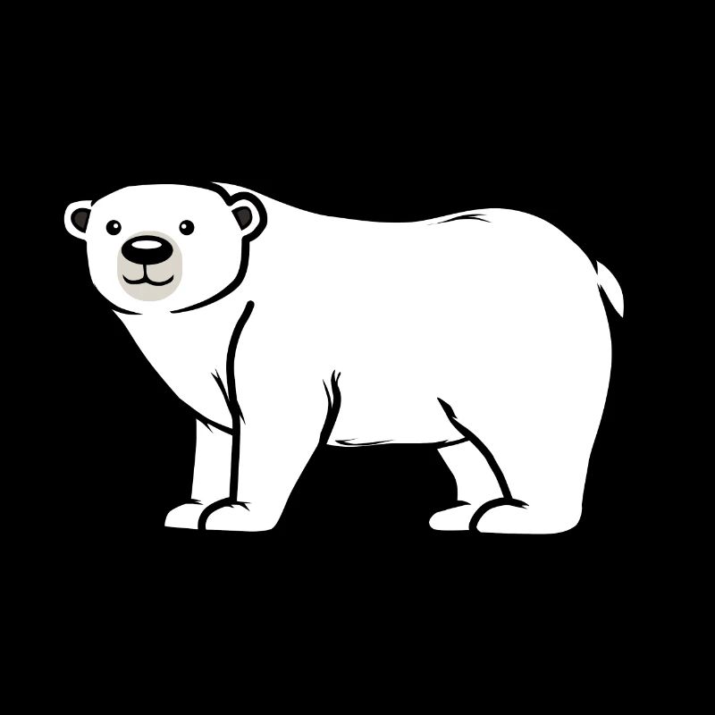 Ironischer Spruch „Nette Eisbären“