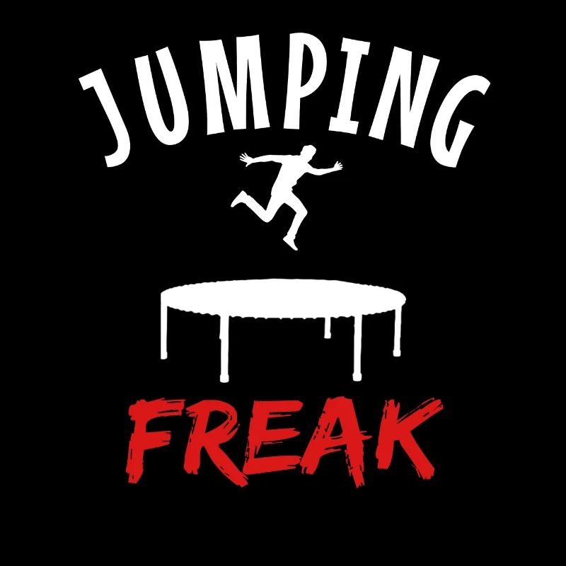 Trampolin springen Sport Springer Turnen Geschenk