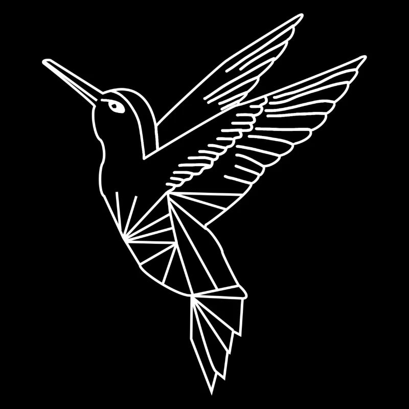 Möwe Geometrisch