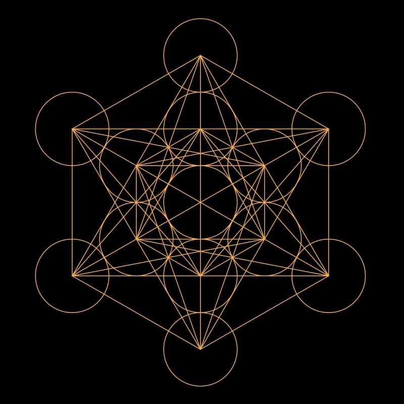 Metatrons Cube Or