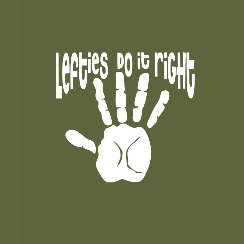 left-handed left hand everything with left