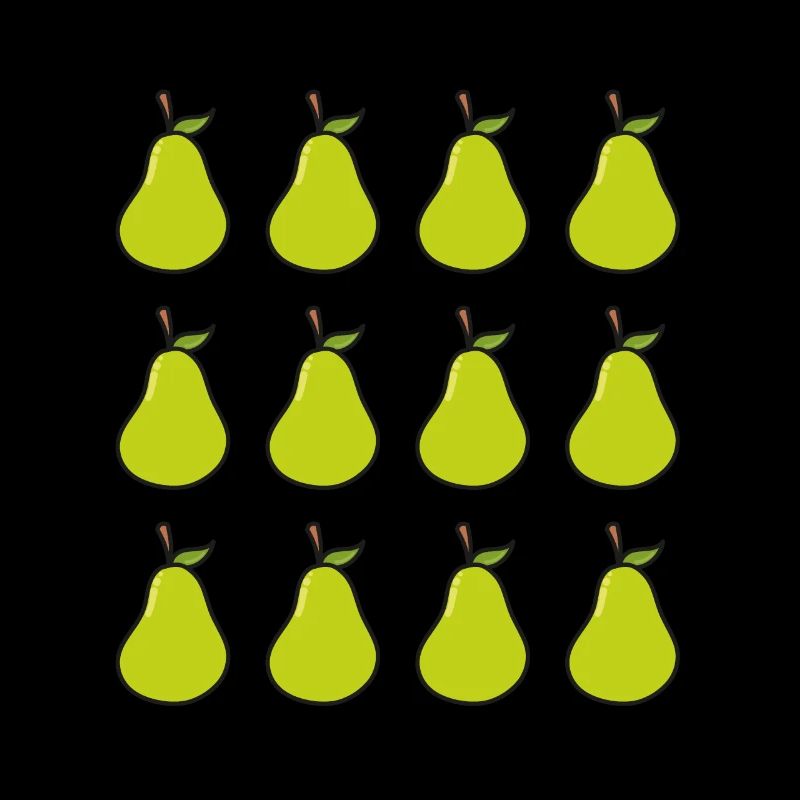 Pear pattern fruit