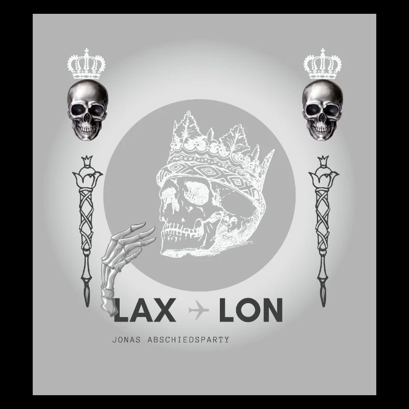 Traveller Skull in Silver