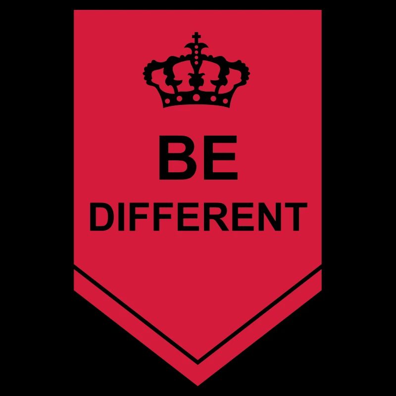 Soyez différent Logo Design