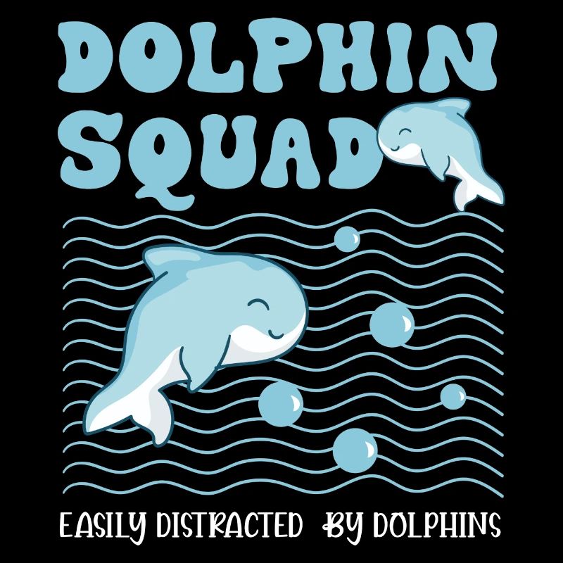 Netter Delphin Squad Ocean Wildlife Meertier