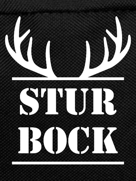 Stur Bock Geweih Geschenk