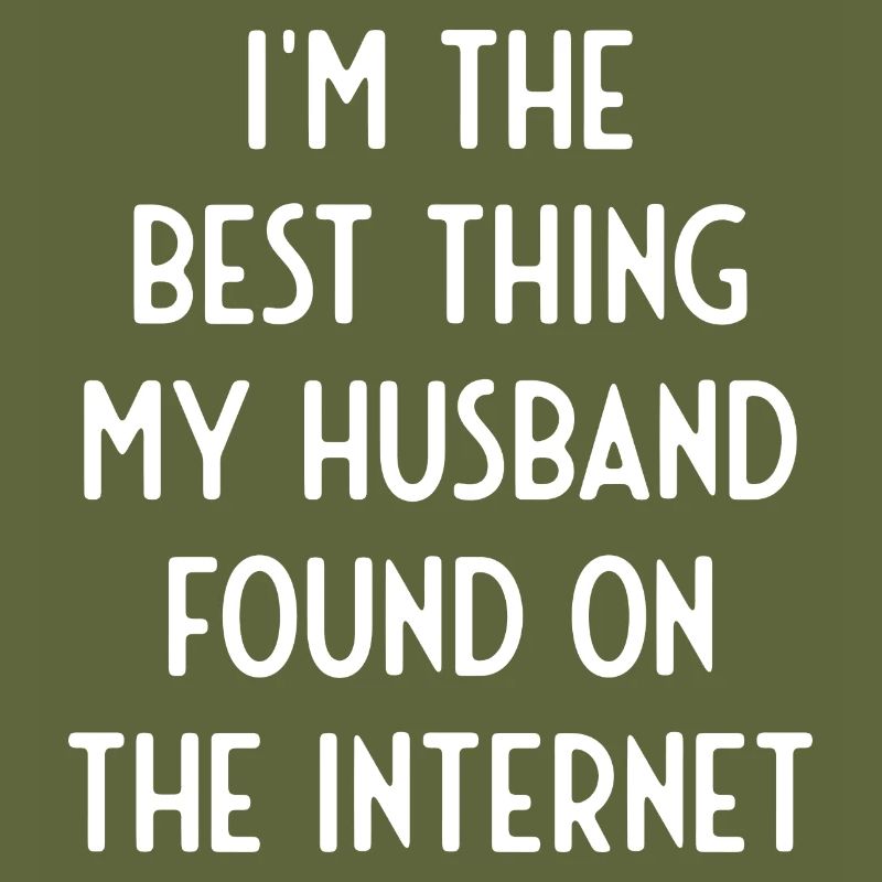 Paar, das sich online getroffen hat Ehemann Ehefra