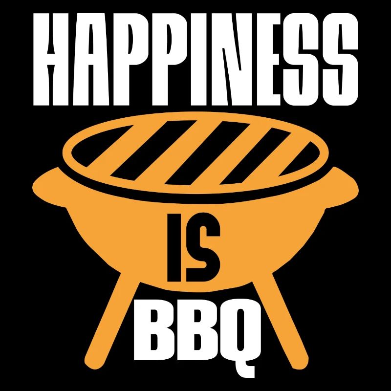 HAPPINESS IS BBQ