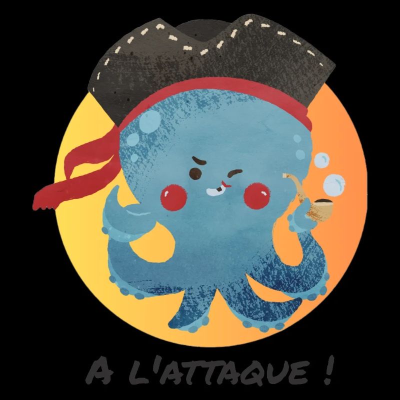 Pieuvre pirate, à l'attaque !