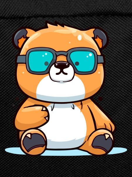 Molko the bespectacled bear