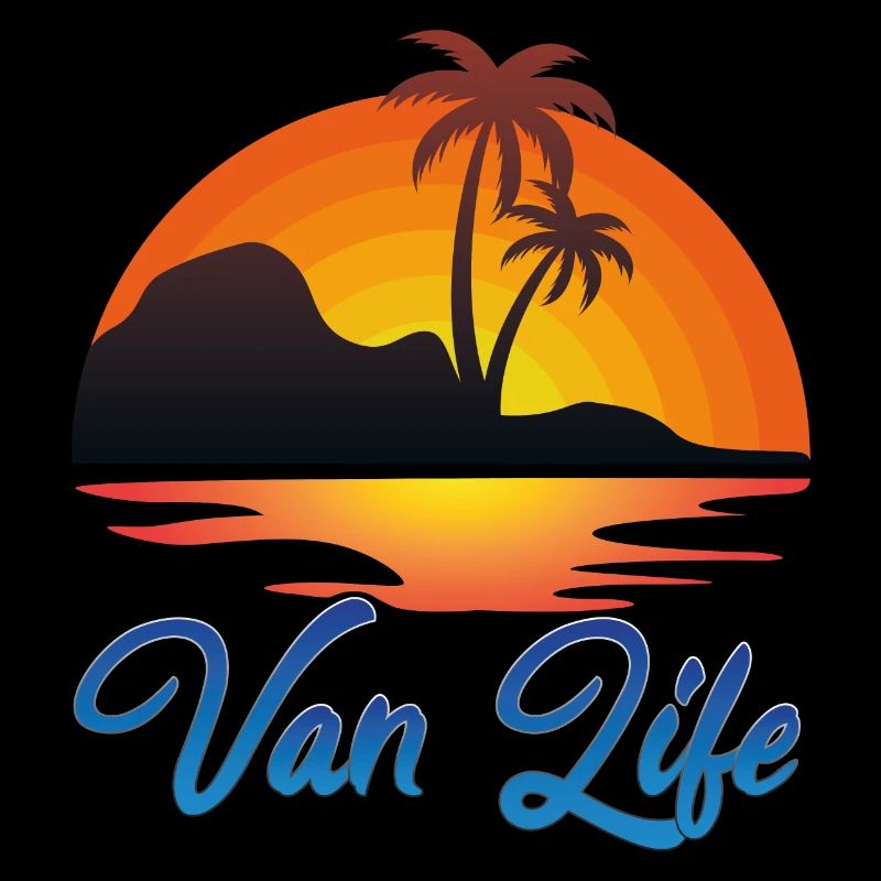 Van Life Sunset Beach Design