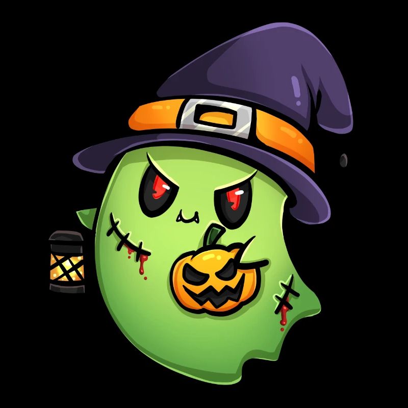 Cute Zombie Ghost - Party - Halloween