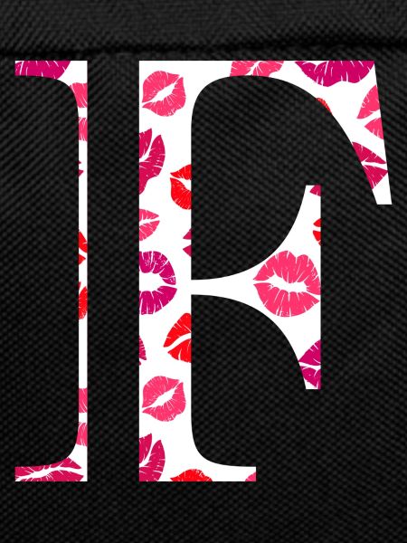 Letter f kisses