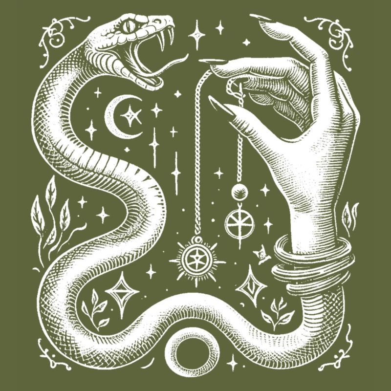 Serpent Divinatory Pendulum