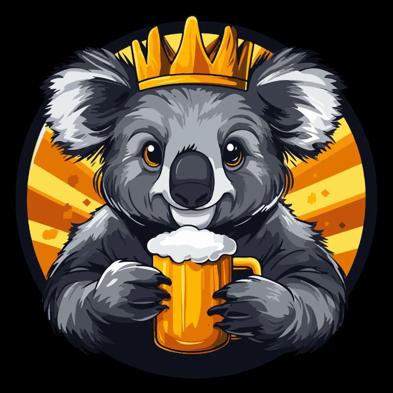 Koala Bier Comic