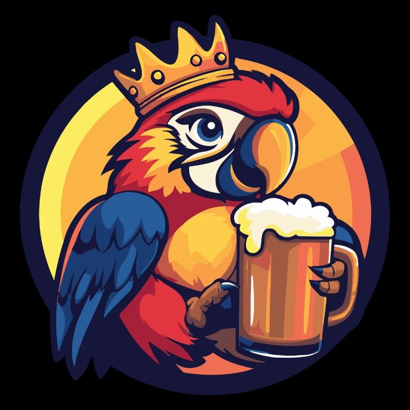Papagai Bier Comic