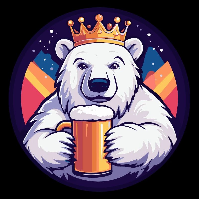 Eisbär Bier Comic