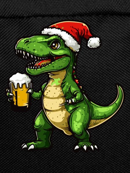 Dinosaur T-Rex Christmas Beer