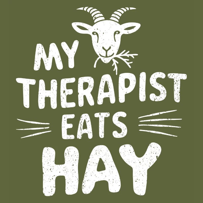 My therapist eats hay – goat love