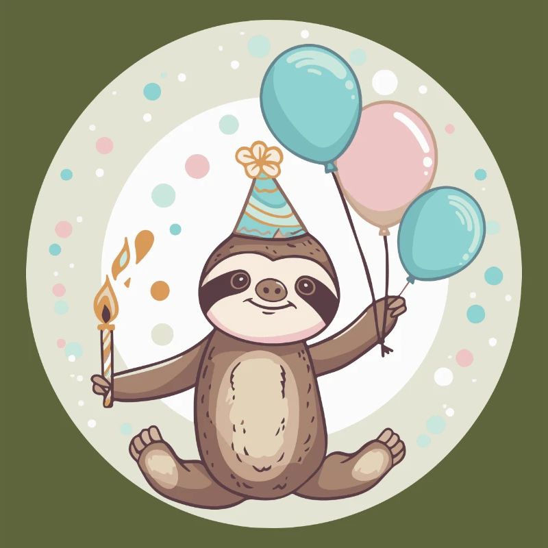 Sloth Birthday Comic