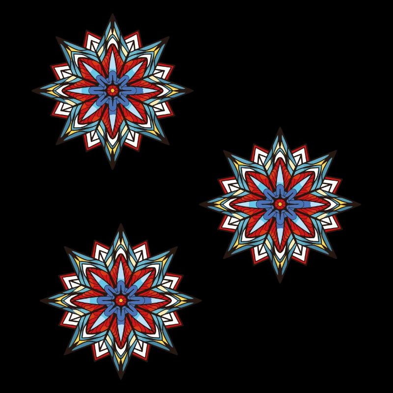 Cristal de glace flocon de neige