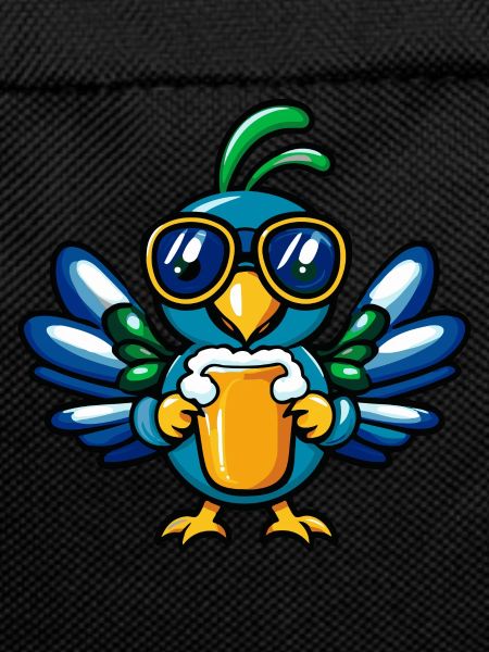 Pfau Vogel Ski Bier