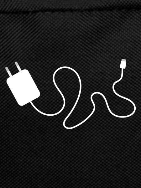 Charging cable icon smartphone